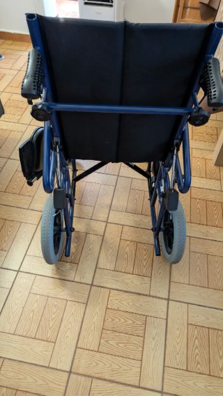 Silla de ruedas.