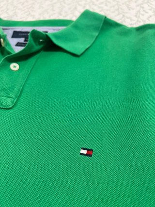 Polo Tommy Hilfiger Verde Talla XXL Hombre