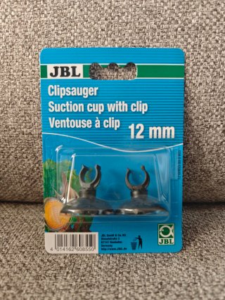Ventosas con clip 12 mm - JBL