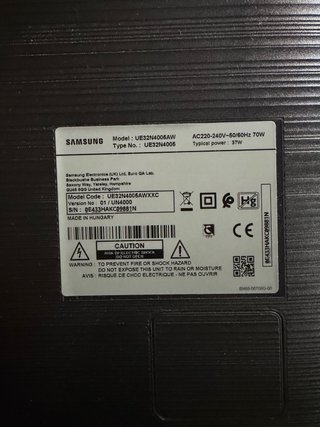Samsung TV 32 LED HD