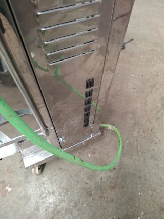 Asador de pollos eléctrico completo