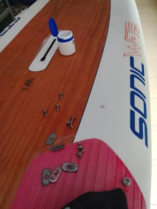 Footstraps Windsurf Ergoform