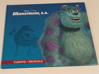 Monstruos S.A. Cuento + Película Disney Pixar