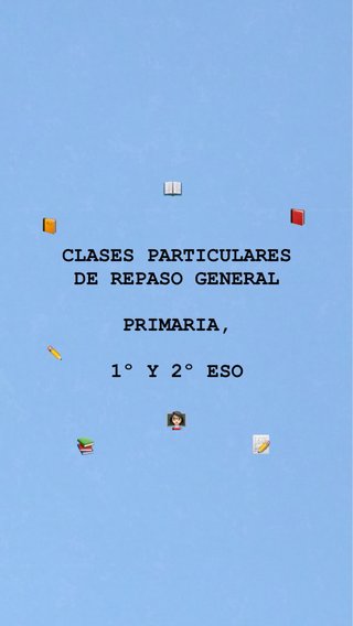 Clases Particulares de Repaso General