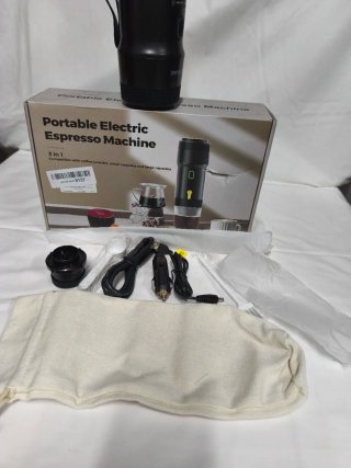 cafetera espresso eléctrica portátil 3 en 1