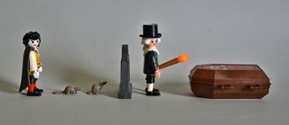 Playmobil Vampiro Halloween Con Ataúd