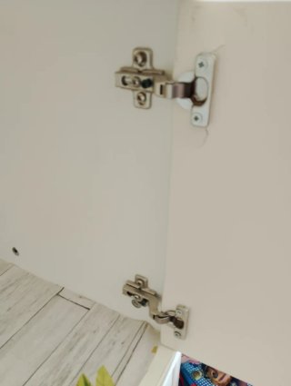 2 Muebles Auxiliares Blancos