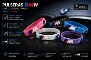 Pulsera BMW M Silicona varios colores