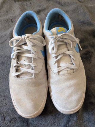 Nike SB Charge Suede blancas/azules talla 46