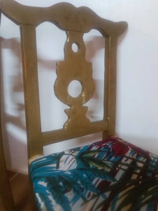 2 Mini Sillas para Restauración