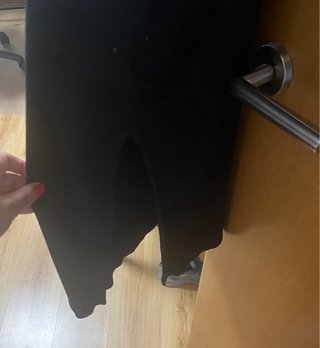Vestido negro Kiabi talla S