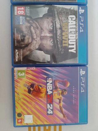 Lote 4 Juegos PS4: Call of Duty, Division 2, NBA 2