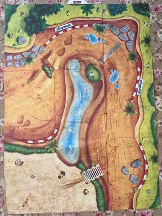 Playmobil play map motocross