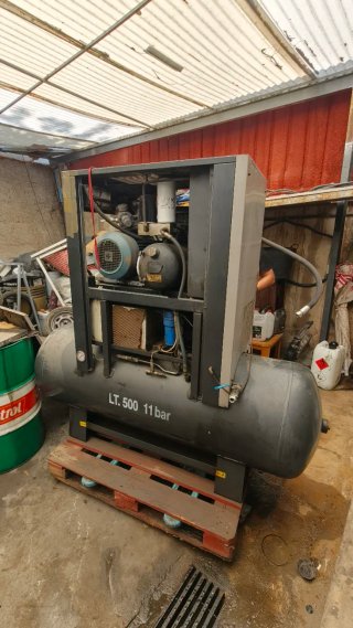 Compresor silencioso 500L LT.500 11 bar