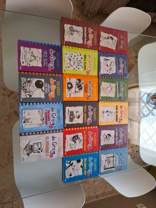 Lote 16 libros del Diario de Greg (1-16)