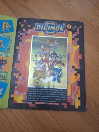 Álbum Panini Digimon 2 Nueva Serie