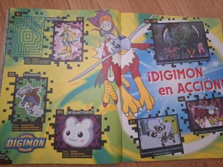 Álbum Panini Digimon 2 Nueva Serie