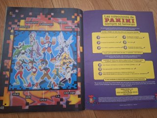 Álbum Panini Digimon 2 Nueva Serie