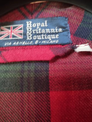 Vestaglia da camera vintage Royal Britannia Boutiq