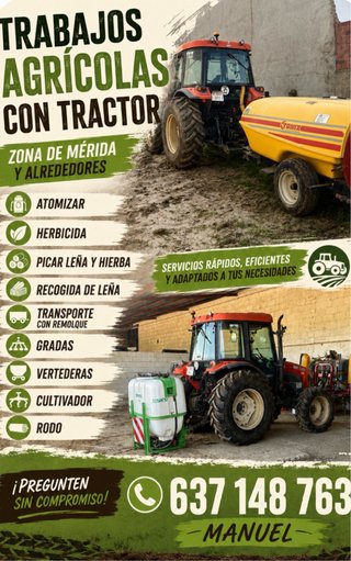 Servicios Agrícolas con Tractor