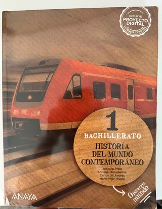 Libro de historia 1º bachillerato anaya