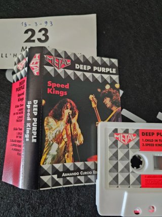 Deep Purple – Speed Kings – MC Metal Curcio 1993