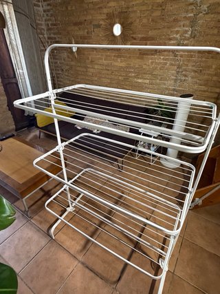 Tendedero plegable 1.60m alto x 1m ancho