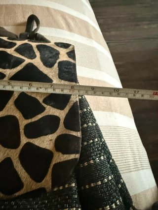 Mochila tela estampado animal print