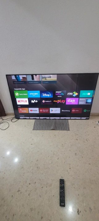 TV Sony 65 Negra y Blanca
