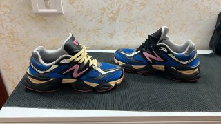New Balance 9060 Blu/Rosa Uomo