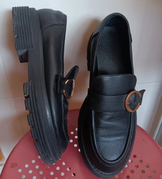 Mocasines de Piel Talla 38