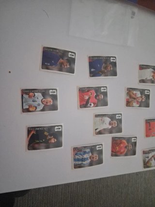 Coleccion completa 12 cromos cocacola panini .