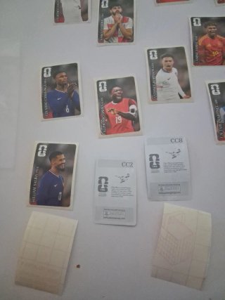 Coleccion completa 12 cromos cocacola panini .