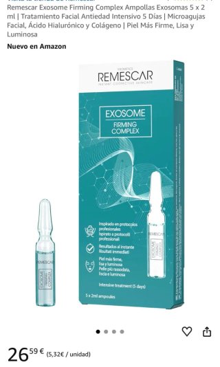 Remescar Exosome Firming Complex Ampollas