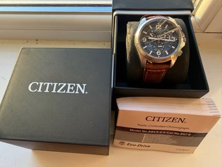 Citizen PROMASTER Radiocontrolled Eco Drive Azul