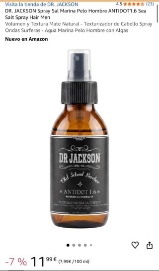 DR. JACKSON Spray Sal Marina Texturizador