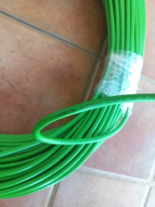 Cable Siemens Simatic Net Cat 5. Rollo de 118 mt.