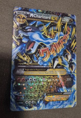 Carta Pokémon M Charizard EX Megaevolución