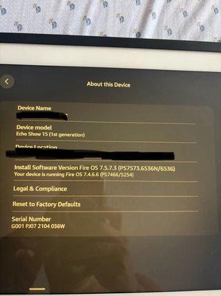 Amazon Echo Show 15 (1ª Gen)