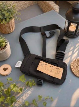 Riñonera / Bolso Bandolera Negro