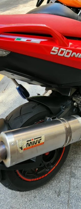 Gilera Nexus 500 Roja