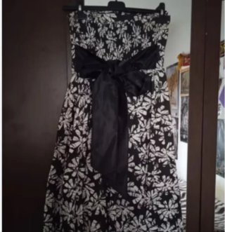 Vestido fiesta estampado XXL(44)