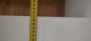 Mesa consola blanca de madera
