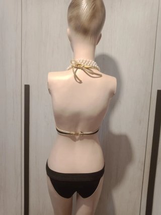 Costume da bagno nero taglia 40/S