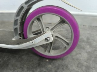 Patinete Oxelo Mid 9 Blanco y Morado