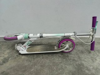 Patinete Oxelo Mid 9 Blanco y Morado