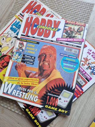 LOTE 5 REVISTAS HOBBY CONSOLAS