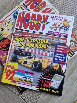 LOTE 5 REVISTAS HOBBY CONSOLAS