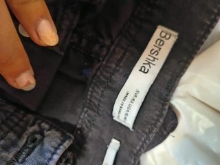 Pantalones Cargo Negros
