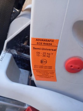 Silla de coche Römer Isofix